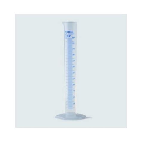 Jual High Form Measuring Cylinder Class A Glass Base Blue Scale Oleh PT