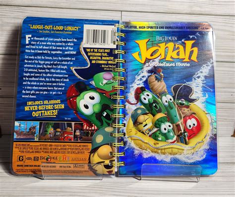 Veggie Tales Notebook Journal Jonah A Veggie Tales Movie Etsy