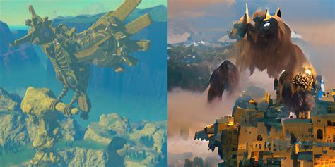 BOTW S Divine Beasts Drawn By AI Become Epic Fantasy Art