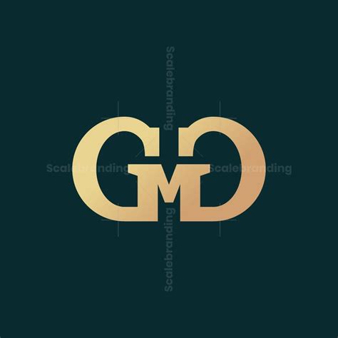 GMG Monogram Logo P Logo Design Monogram Logo Design