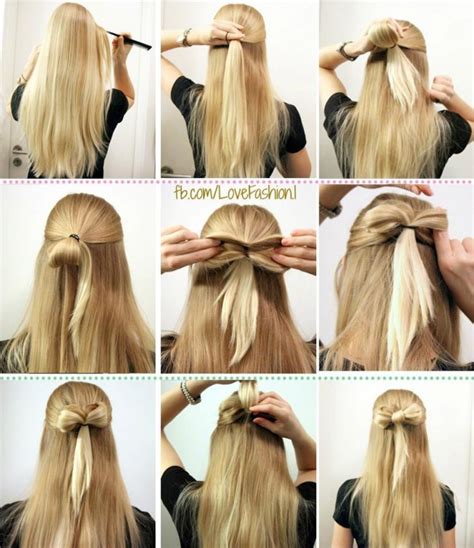 13 Hair Tutorials For Bow Hairstyles Pretty Designs