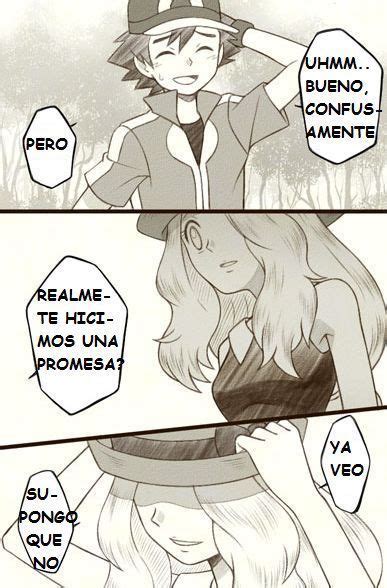 Cómic De Ash Y Serena Amourshipping EspaÑol Cómic De Ash Y Serena