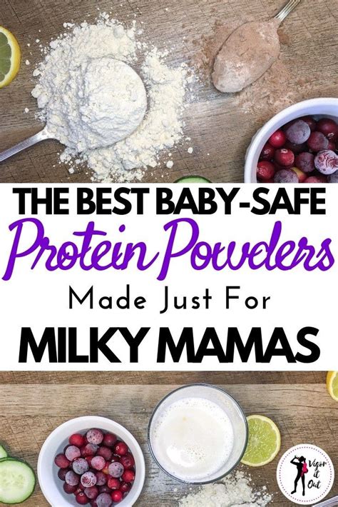 The Best Baby Safe Protein Powders For Breastfeeding Moms