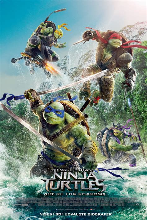 Teenage Mutant Ninja Turtles Out Of The Shadows Nordisk Film Biografer