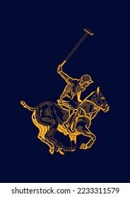 Polo Embroidery Design Illustration Image Stock Illustration 2233311579 ...