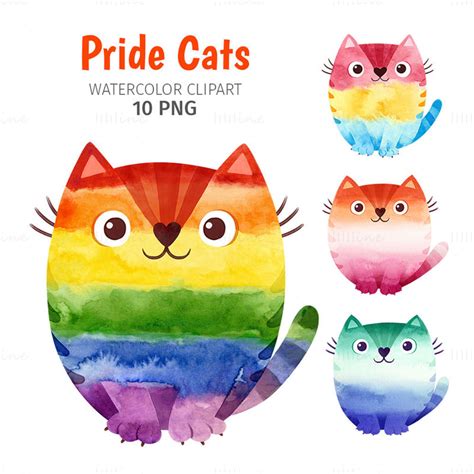 Cute Gay Typography Cartoon Vector Illustration Motif Set Hand Clip