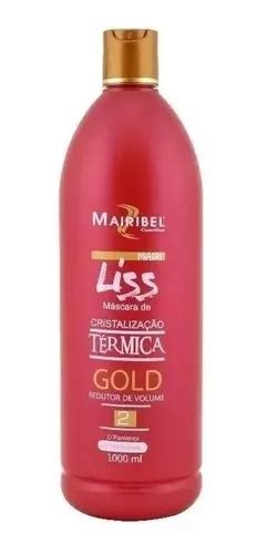 Kit Super Selagem S Formol Gold Matizadora Mairibel 1 Litr Frete grátis