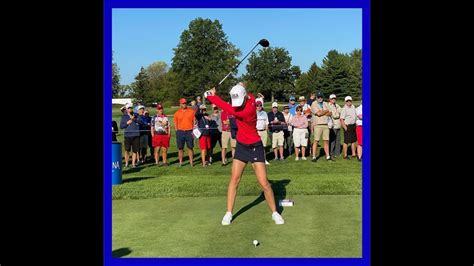 Short WD No 1 Beauty Long Hitter Nelly Korda Perfect Swing Motion