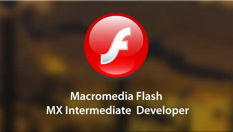 Macromedia Flash Mx Intermediate Developer