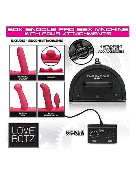 Lovebotz Saddle Ultimate Sex Machine Black