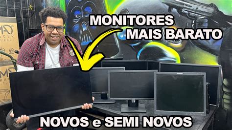 MONITORES BARATOS NA SANTA EFIGÊNIA NOVOS e SEMI NOVOS É SÓ NA ETI