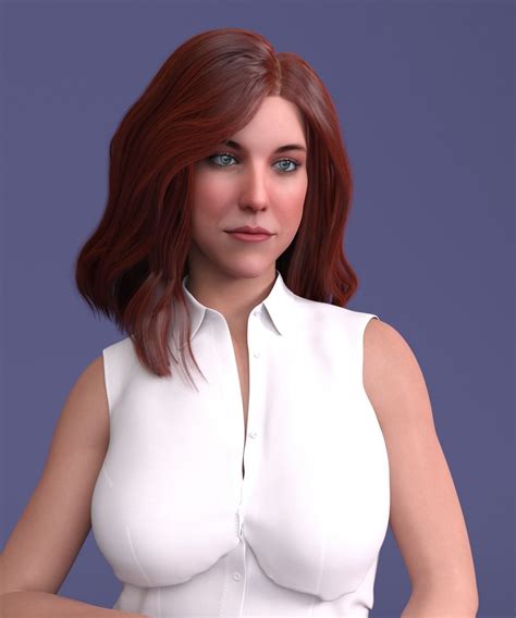 Claire For Genesis 8 And8 1 Female 3d Model Rigged Cgtrader