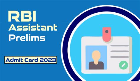 Rbi Assistant 2023 Admit Card Out For Mains Exam Haryanajobs Alert Com