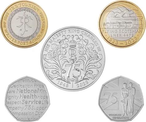 2023 UK Brilliant Uncirculated Annual 5 Coin Set | Chards