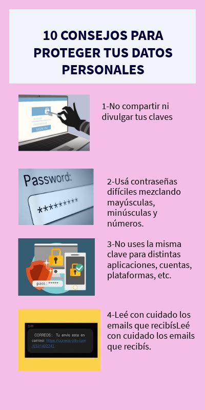 CONSEJOS PARA PROTEGER TUS DATOS PERSONALES