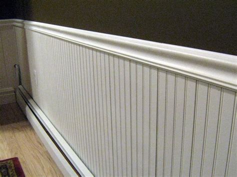 Installing Wainscoting Baseboards And Chair Rail Tongue And Groove