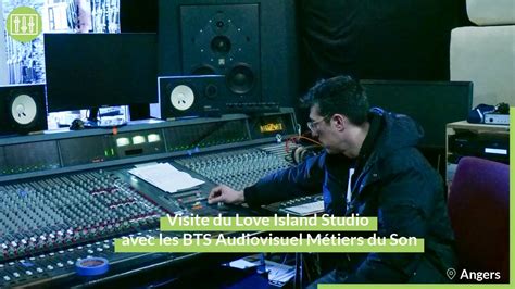 Visite Dun Studio Son Avec Les Bts Audiovisuel Métiers Du Son Youtube