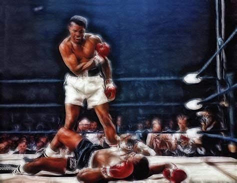 Muhammad Ali vs Sonny Liston Photograph by Mike Gibbs - Pixels