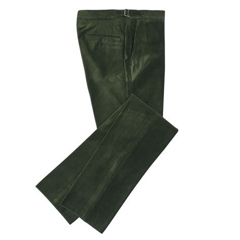 Olive Horizontal Corduroy Trousers Mens Country Clothing Cordings Us