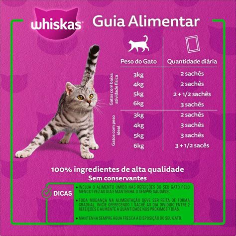 Ração Úmida para Gatos Whiskas Sachê Castrado Carne ao Molho 85g