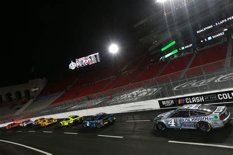 At Track Photos 2022 Busch Light Clash At The Coliseum NASCAR