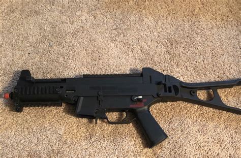 Sold H K Ump Elite Gen Airsoft Electric Blowback Ebb Aeg Smg