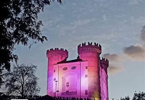 Il Castello Di Aymavilles Si Illumina Di Viola Per La Giornata