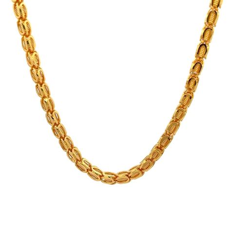 Gold Chains for Men - Mustafa Jewellery Malaysia