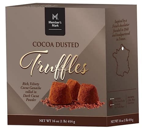 Members Mark Trufas Polvorientas De Cacao 3 En Un Paquete 3 X 16