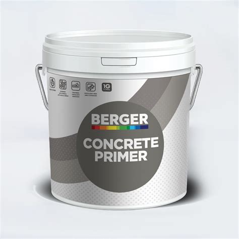 Berger Concrete Primer The Colour Shop Barbados