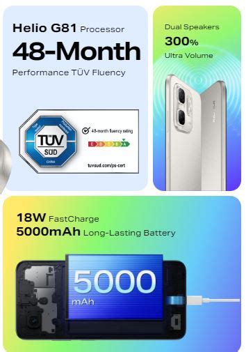 Smartphone Infinix Hot 50i 6Go 128 Go Noir Prix Et Fiche Technique