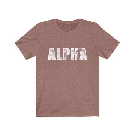 Alpha T-shirt Alpha Male Shirt Funny Workout T-shirt - Etsy