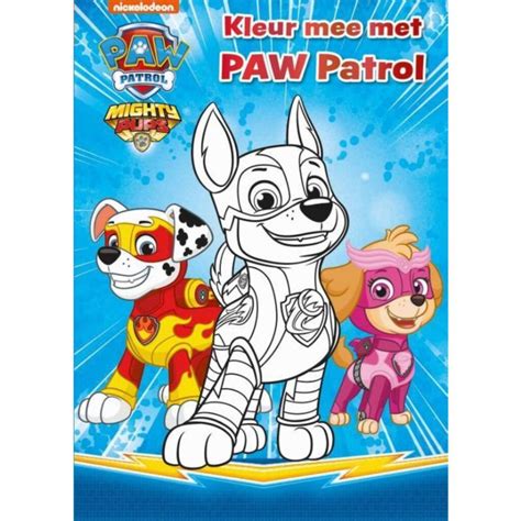 Paw Patrol Mighty Pups Kleurboek Onlinehandelshuis