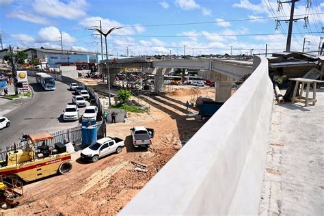 Obra Do Viaduto Da Bola Do Produtor Está 50 Concluída Diz Prefeitura