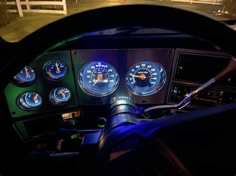 Chevy Square Body Gauge Cluster