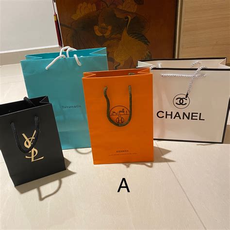 Branded Paper Bags Luxury Bags And Wallets On Carousell