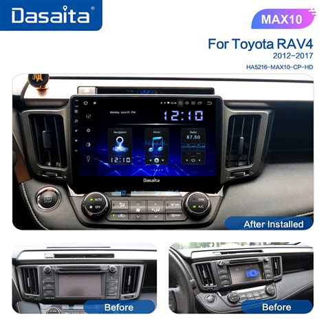 Dasaita Car Radio Bluetooth For Toyota Rav