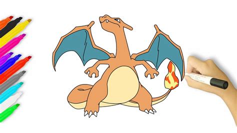 How To Draw Charizard Pokemon Youtube