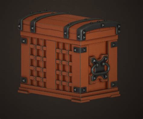 Artstation Chest Asset Concept