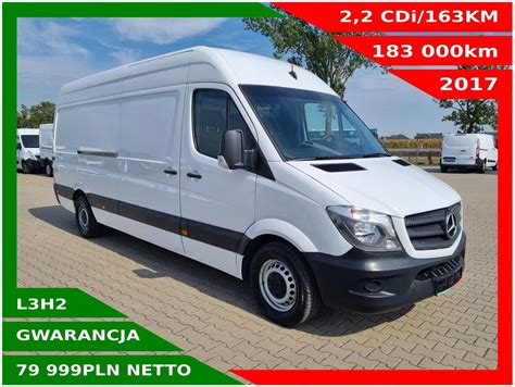 Mercedes Benz Sprinter L H Cdi Km Klima Opinie I Ceny Na Ceneo Pl