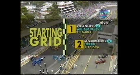 Corridas De Formula 1 F1 1997 GP Do Brasil Corrida Globo