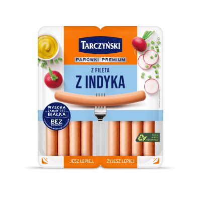 Parówki z szynki producenta Tarczyński