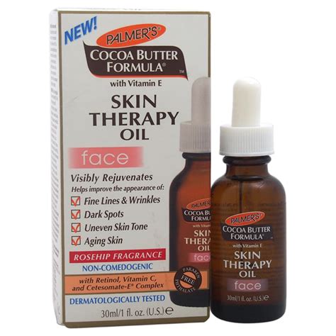 Cocoa Butter Formula Skin Therapy Oil With Vitamin E Face By Palmer S For Unisex 1 Oz Oil On