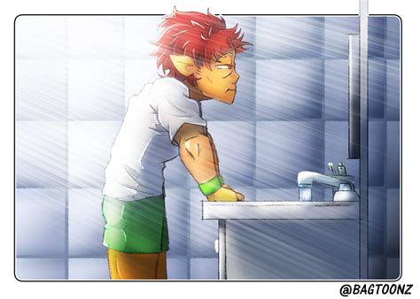 Leon Morning Bed Hair By Bagtoonz On Newgrounds