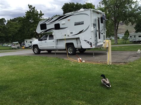 Lakeshore RV Truck Camper Camping in Chelan Washington - we always ...