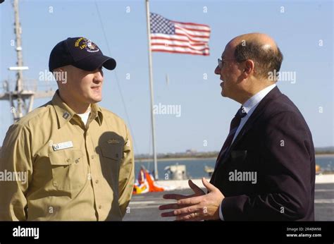 Us Navy Lt Operations Officer Aboard The Amphibious Transport Dock