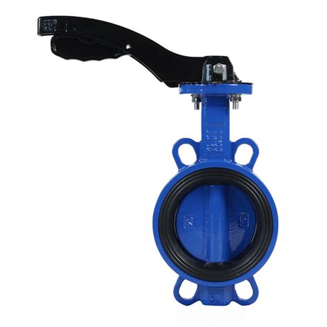 Inch Api Wafer Centerline Butterfly Valve With Rubber Seal Epdm