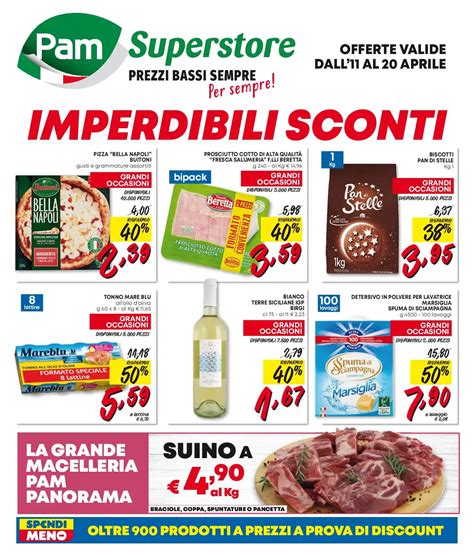 Vini E Affettati In Offerta Nel Volantino Pam Superstore Dall 11 04 Al