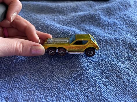 Hot Wheels 1971 Yellow Open Fire Red Line Tires Ebay