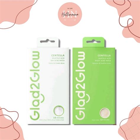 Jual Glad Glow Centella Salicylic Acid Spot Acne Patch Invisble